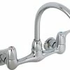 Coupon 🎁 Delta Faucet Delta 28P4902LF Commercial Laundry Faucet Double Handle Wall - Chrome ⌛ -Moen - shop home design 91