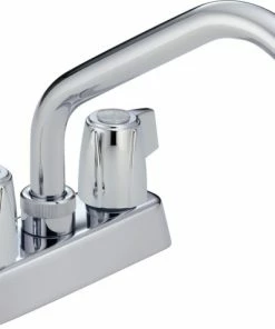 Hot Sale 🛒 Delta Faucet Delta Classic Two Handle Laundry Faucet, Chrome, 2131LF ✨