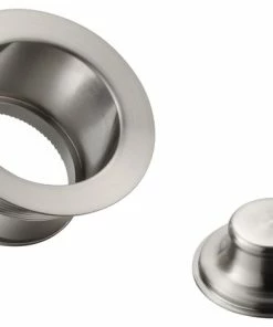 Outlet 👍 Whitehaus Collection Whitehaus WH007EXT-BN BrushedNickel Extended Flange For Deep Fireclay Sinks 💯